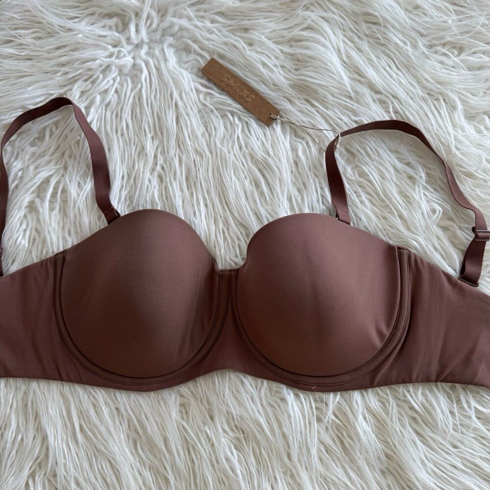 Skims Fits Everybody Strapless Bra Jasper Size 32DDD - Picture 3 of 8